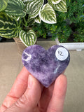 Lepidolite Hearts