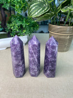 Lepidolite Points