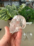 Clear Quartz Skulls