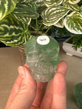 Green Fluorite Skulls