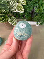 Amazonite Palm stones