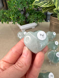 Green Moonstone Hearts