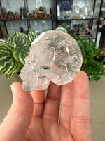 Clear Quartz Skulls