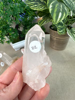 Raw Clear Quartz pieces