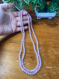 Rose Quartz Triple Bracelet / Necklace