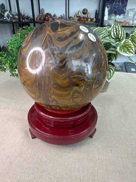 Tiger Iron Sphere