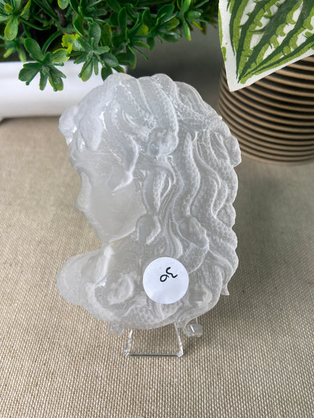 Selenite Medusa Head