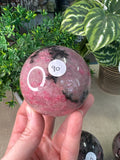 Ice Rhodonite Spheres