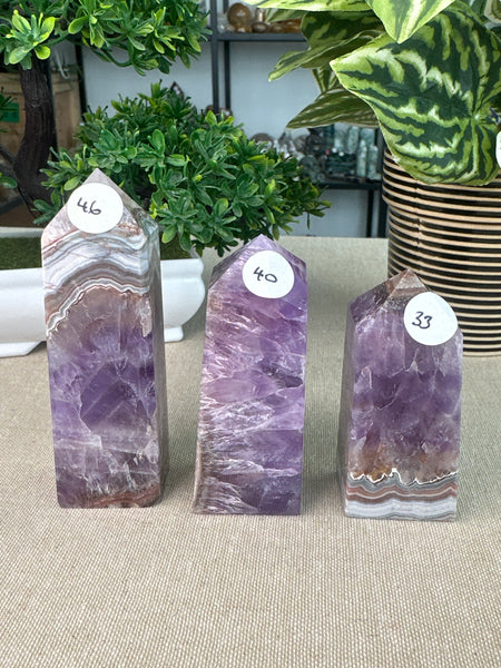 Amethyst and Agate Towers