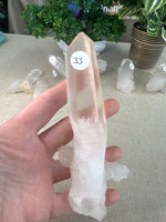 Raw Clear Quartz pieces