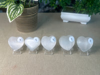 Selenite Hearts