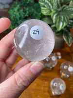 Clear Quartz Spheres