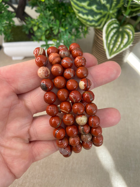 Red Jasper Bracelet 8mm