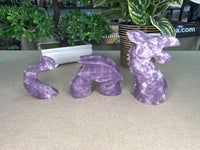 Lepidolite Dragon