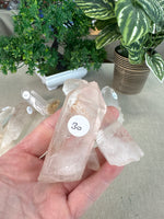 Raw Clear Quartz pieces