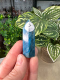 Blue Apatite Points