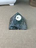 Moss Agate Pyramid