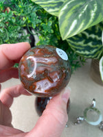 Red Moss Agate Spheres