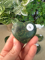 Emerald Jasper Hearts