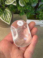 Clear Quartz Palm Stones