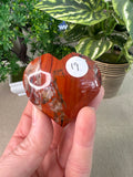 Red Jasper Hearts