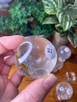 Clear Quartz Spheres