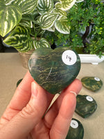 Emerald Jasper Hearts