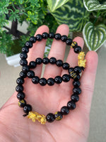 Obsidian Pixiu Bracelet