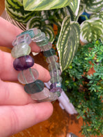 Fluorite Faceted Bracelet