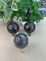 African Blood Stone Spheres