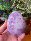 Lepidolite Skull