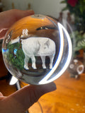 Chinese Zodiac Animal Glass Spheres