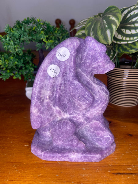 Lepidolite Dragon