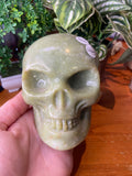 Green Jade Skull