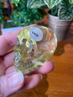 Citrine Skull