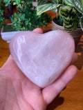 Rose Quartz Heart Bowl