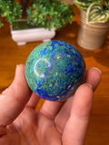 Azurite and Malachite Sphere