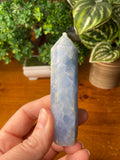 Blue Calcite Point