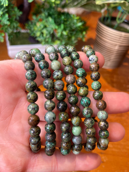 African Turquoise Bracelets