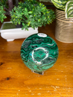 Malachite Druzy Sphere