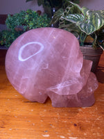 Rose Quartz Skull