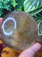 Gold Rutile Sphere