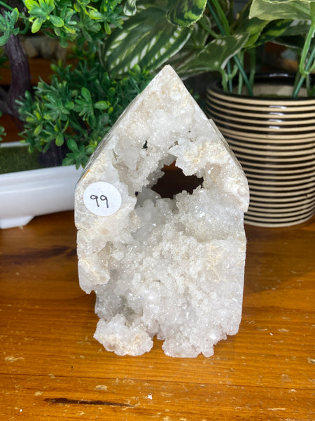 Moroccan Druzy Agate Tower