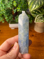 Blue Calcite Point