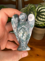 Moss Agate Angel