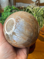 Peach Moonstone Sphere