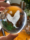 Chinese Zodiac Animal Glass Spheres