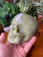 Green Jade Skull