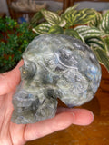 Labradorite Skull