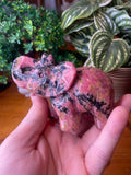 Rhodonite Elephant